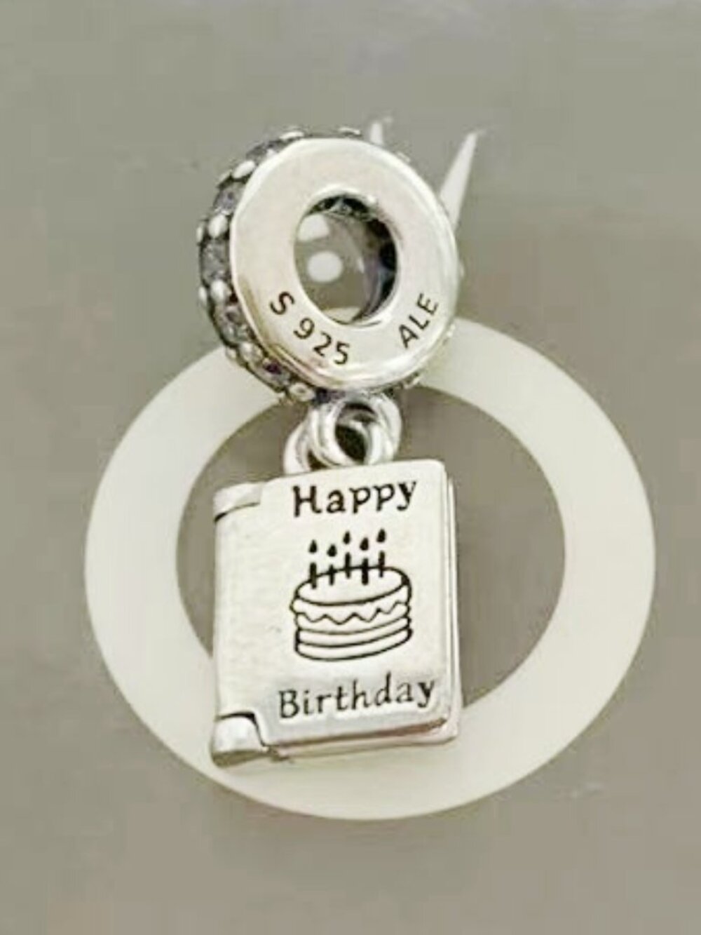 Pandora Birthday Card Dangle Charm